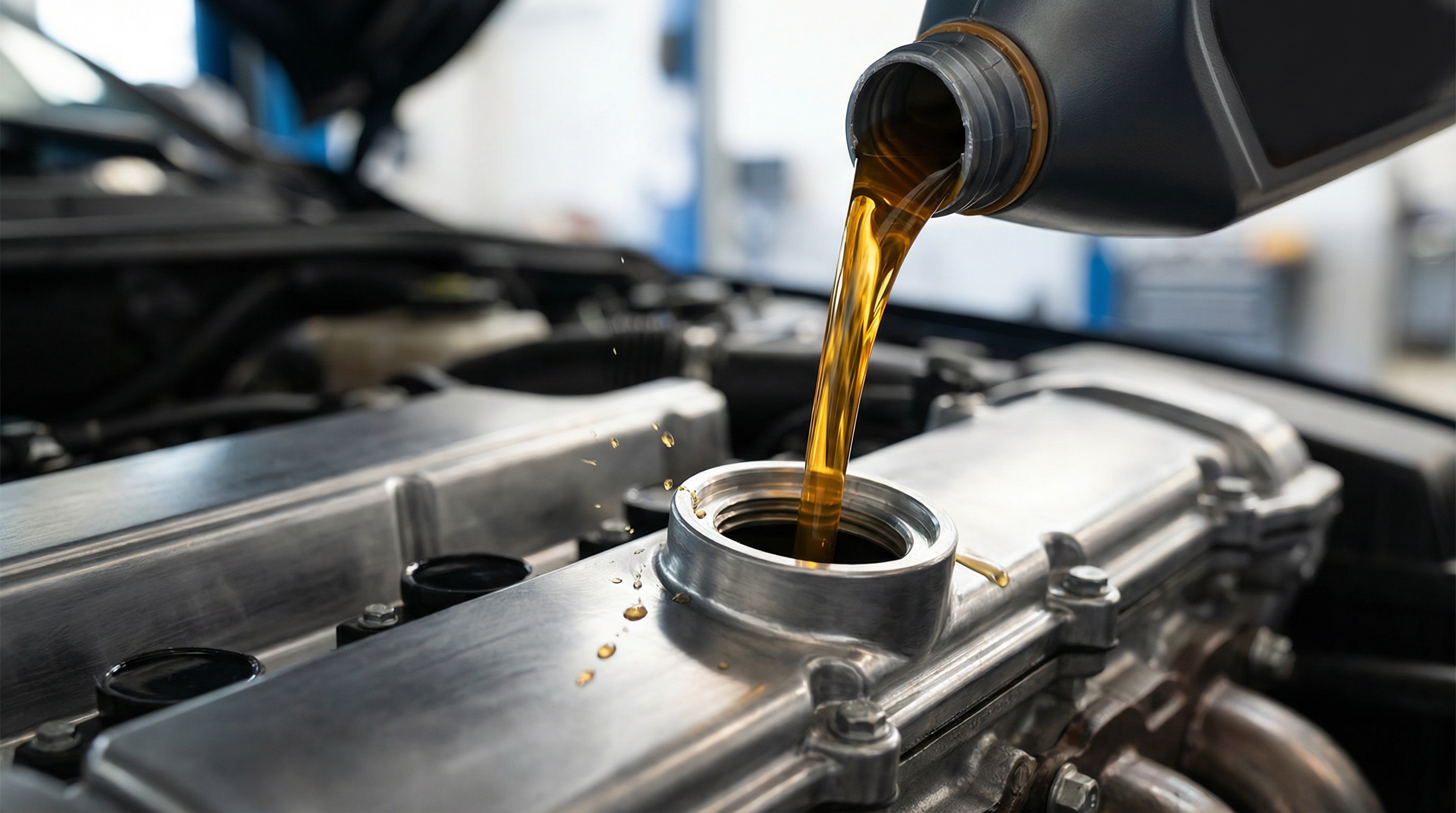 Mecânico trabalhando na 67 Lub Express